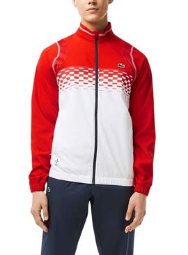 Survêtement Lacoste Daniil Medvedev Rouge pour Homme