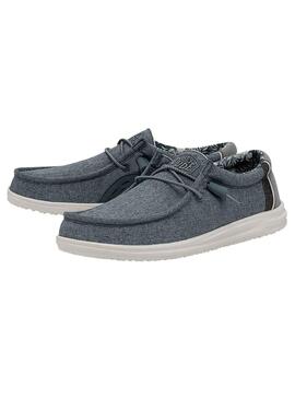 Baskets Hey Dude Wally H2O Gris pour Homme