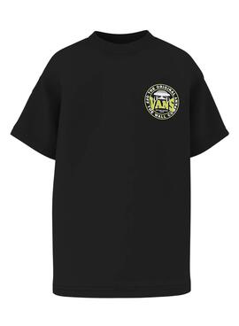 T-Shirt Vans Établi Noire pour Garçon