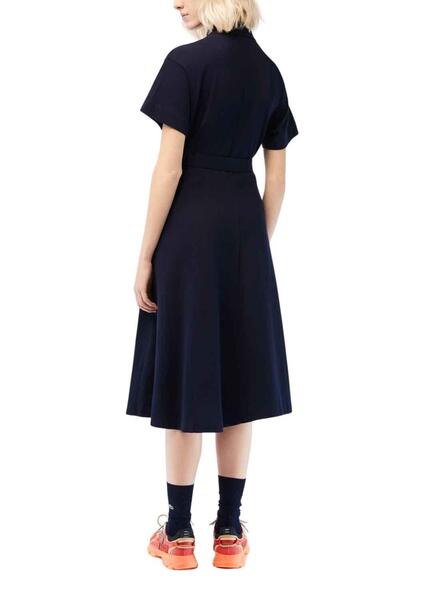 Robe lacoste best sale femme bleu marine