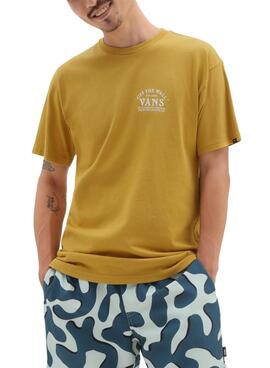 T shirt vans clearance homme brun