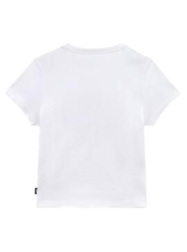 T-Shirt Vans Centre de villégiature Blanc pour Femme