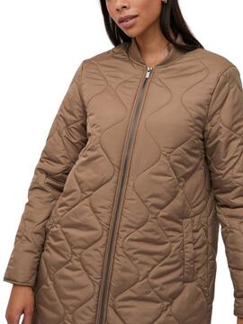 Manteaux Vila Manon Brun pour Femme