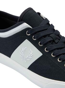 Baskets Fred Perry Underspin Bleu Marine pour Homme