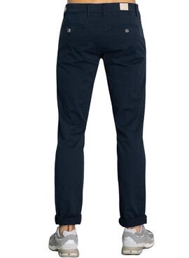 Pantalon Klout Chino Basic Bleu Marine pour Homme