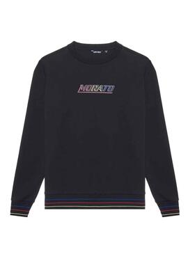 Sweat Antony Morato Neon Noire pour Homme
