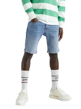Bermudas Tommy Jeans Scanton Bleu pour Homme