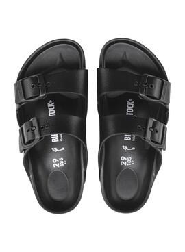 Sandales Birkenstock Arizona EVA Noire Garçon Fille