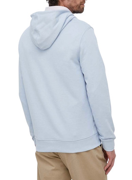 Sweat Pepe Jeans Edward Hoodie Bleu pour Homme