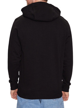 Sweat Tommy Jeans Reg Entry Noire pour Homme