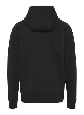 Sweat Tommy Jeans Reg Entry Noire pour Homme