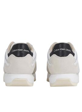 Baskets Calvin Klein Toothy Run dents Blanc Femme