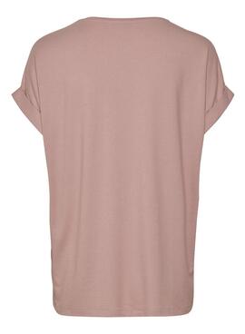T-Shirt Only Moster Rosa pour Femme
