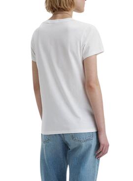 T-Shirt Levis Quilt Blanc pour Homme
