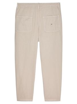 Pantalon Tommy Jeans Bax Beige pour Homme