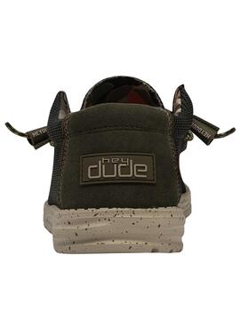 Baskets Hey Dude Wally Sox Noire pour Homme