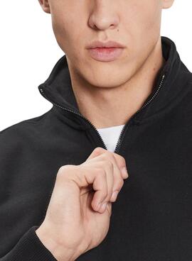 Sweat Calvin Klein Badge Noire pour Homme