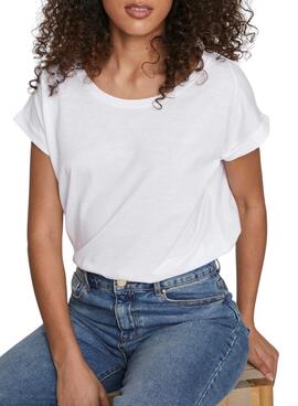 T-Shirt Vila Dreamers Blanc pour Femme