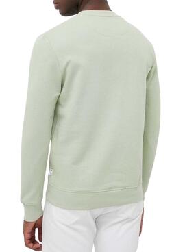 Sweat Pepe Jeans Oldwive Vert pour Homme