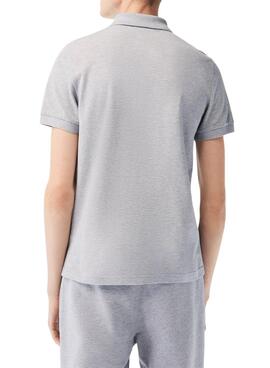 Polo Lacoste Future Gris pour Homme