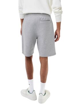 Bermuda Sweat Lacoste Gris pour Homme