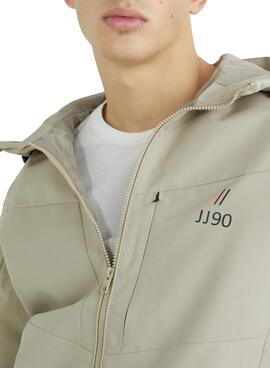 Veste Jack And Jones Snap Beige pour Homme