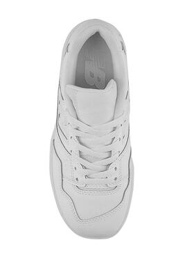Baskets New Balance 550 Blanc Enfants