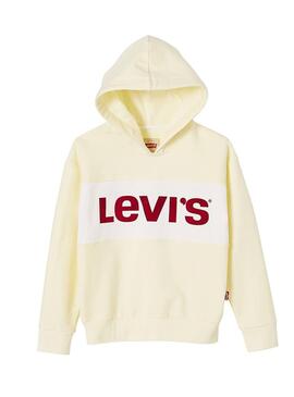 Sweat Levis Monaco Jaune Fille