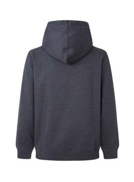 Sweat Pepe Jeans Nouvel Hoodie Bleu Homme