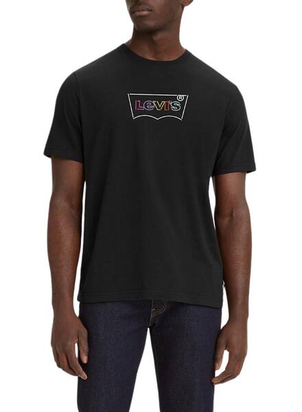 T shirt 2024 levis noir homme