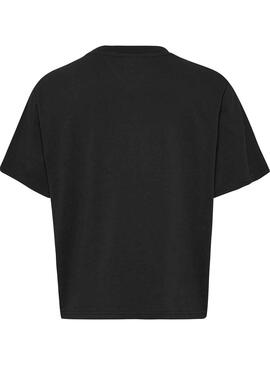 T-Shirt Tommy Jeans Classic Luxe 2 Noire Femme