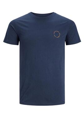 T-Shirt Jack & Jones Hiba Bleu Marine pour Homme
