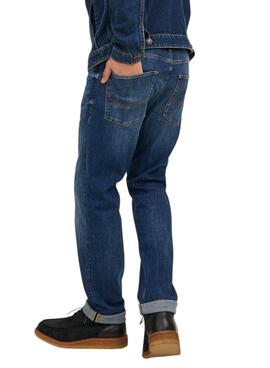Pantalon Jeans Mike Original Bleu pour Homme