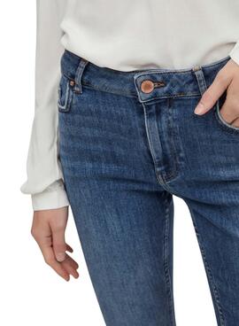 Pantalon Jeans Vila Visarah WU02 pour Femme