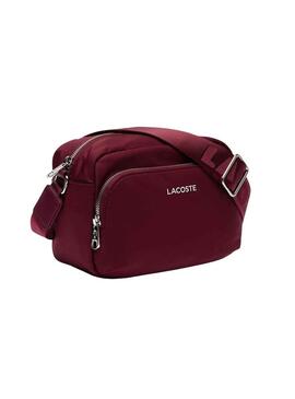 Sac à main Lacoste Crossover Bordeaux