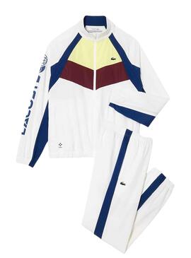 Survêtement Lacoste Tennis x Daniil Medvedev Blanc