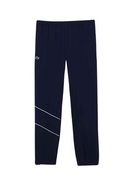 Survêtement Lacoste Élastique Tennis Bleu Marine Homme