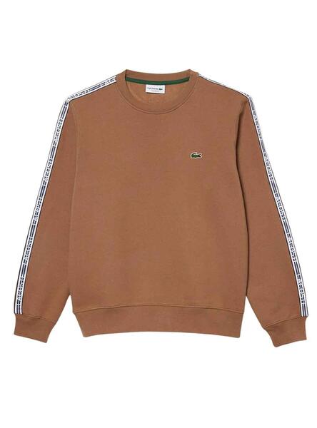 Pull lacoste clearance marron