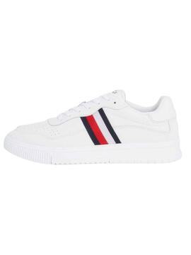 Baskets Tommy Hilfiger Supercup Blanc Homme