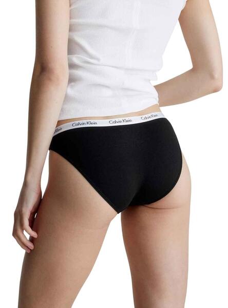 Tanga Calvin Klein Modern Tigre fendu Blanc Femme