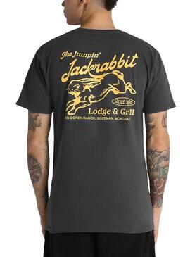 T-Shirt Vans Jack Rabbits Noire pour Homme
