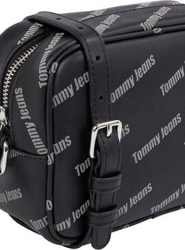 Sac à main Tommy Jeans Doit Camera Print Noire Femme