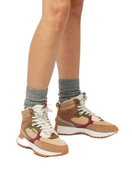 Baskets Pepe Jeans Combinaisons Lucky Treck Femme