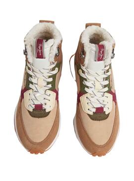 Baskets Pepe Jeans Combinaisons Lucky Treck Femme
