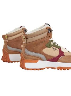 Baskets Pepe Jeans Combinaisons Lucky Treck Femme