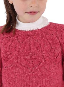 Pull Mayoral Structure Rose pour Fille