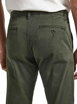 Pantalon Pepe Jeans Charly Vert pour Homme