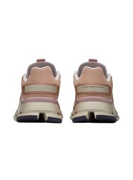 Baskets On Running Cloudnova 1 Rose pour Femme