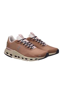 Baskets On Running Cloudnova 1 Rose pour Femme