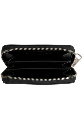 Portefeuille Calvin Klein Sculpted Med Noire pour Femme
